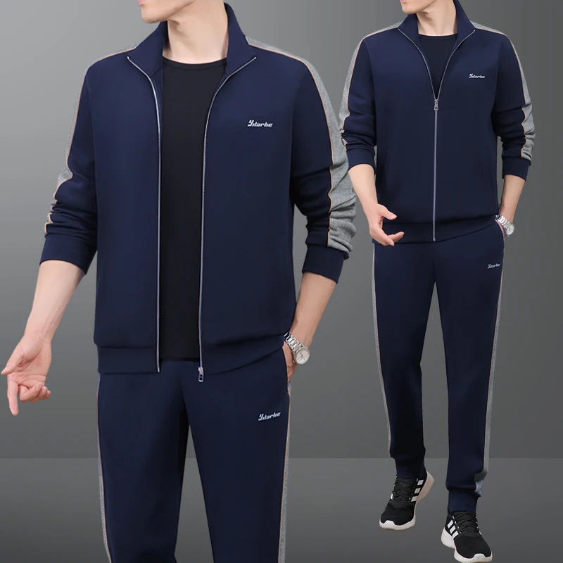 Middle-Aged Men's Casual Sports Suit Cotton Long Sve Sweatirt And Pants Autumn Faion Dad Coat Leisure Exercise Outfit
Middle-Aged Men's Casual Sports Suit Cotton Long Sve Sweatirt And Pants Autumn Faion Dad Coat Leisure Exercise Outfit
