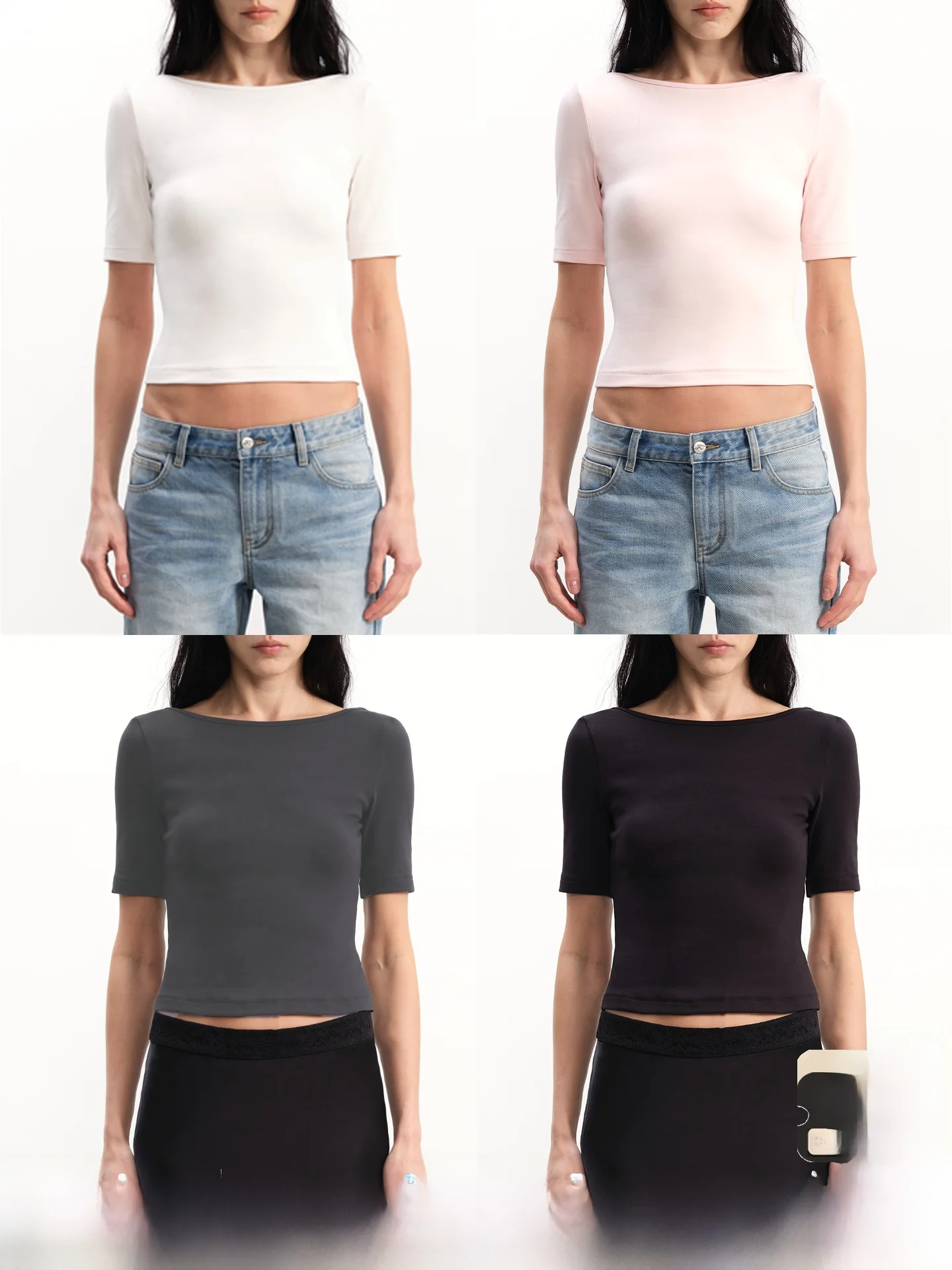 JCAESAR Women's Slim Fit Short Sleeve T-Shirt Backless Design Casual Style Cotton Blend Comfortable Soft Skin-friendly Top
JCAESAR Women's Slim Fit Short Sleeve T-Shirt Backless Design Casual Style Cotton Blend Comfortable Soft Skin-friendly Top
