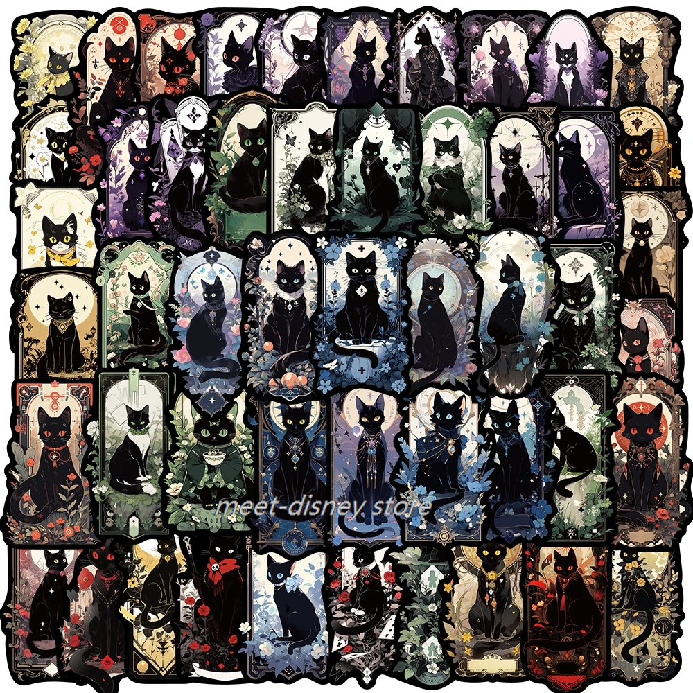 50PCS Cute Cartoon Cat Secret Realm Stickers DIY Luggage Chart Prints Kawaii Decals Laptop Guitar Cool Black Cat Sticker Phone
50PCS Cute Cartoon Cat Secret Realm Stickers DIY Luggage Chart Prints Kawaii Decals Laptop Guitar Cool Black Cat Sticker Phone