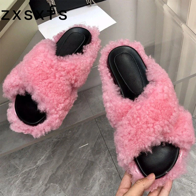 Summer Flat Slippers Women Designer Platform Slides Casual Brand Furry Shoes Ladies Autumn Mules Outdoor Women Sandals 2022
Summer Flat Slippers Women Designer Platform Slides Casual Brand Furry Shoes Ladies Autumn Mules Outdoor Women Sandals 2022