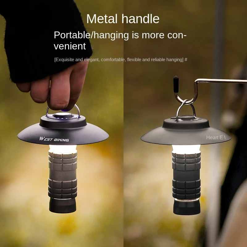 Camping Light Portable with Magnetic USB Rechargeable 3 Lighting Modes Camping Lantern Outdoor Led Flashlight Tent Camp Supplies
Camping Light Portable with Magnetic USB Rechargeable 3 Lighting Modes Camping Lantern Outdoor Led Flashlight Tent Camp Supplies