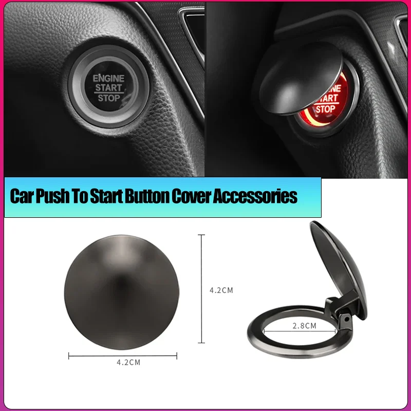 Car Interior One-Key Start Ignition Engine Stop Push Switch Button Protective starting decorative Cover Decoration Sticker
Car Interior One-Key Start Ignition Engine Stop Push Switch Button Protective starting decorative Cover Decoration Sticker
