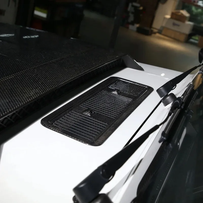 Gao Ruying For Mercedes Benz G Class W463 2006-18 Real Carbon Fiber Car Front Engine Hood Vent Cover Trim Panel Car Accessories
Gao Ruying For Mercedes Benz G Class W463 2006-18 Real Carbon Fiber Car Front Engine Hood Vent Cover Trim Panel Car Accessories