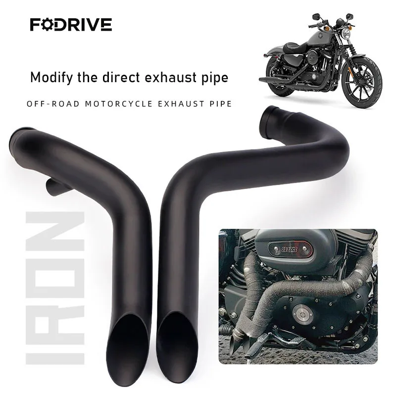 Motorcycle Exhaust Pipe Custom Forward Control Accessories Motorcross For Harley T7 Softail Sportster 883 1200
Motorcycle Exhaust Pipe Custom Forward Control Accessories Motorcross For Harley T7 Softail Sportster 883 1200