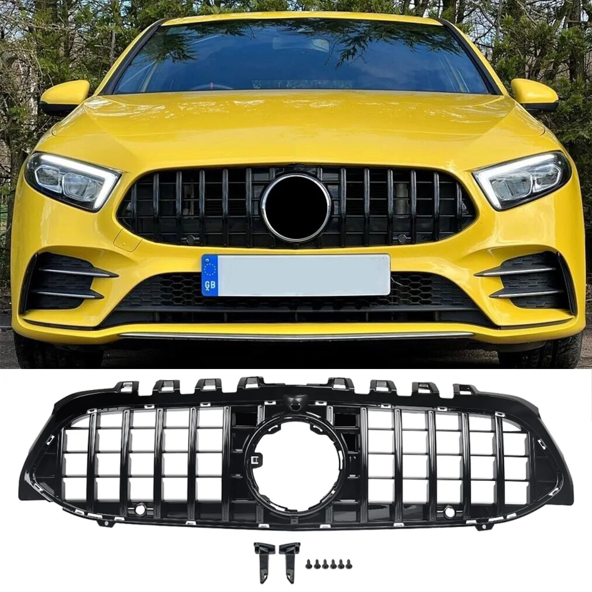 Решетка переднего бампера для Mercedes-Benz A-класса W177 A180 A200 A220 A250 A35 в стиле GT, спортивная сетчатая решетка, 2019-2022 гг.
Решетка переднего бампера для Mercedes-Benz A-класса W177 A180 A200 A220 A250 A35 в стиле GT, спортивная сетчатая решетка, 2019-2022 гг.