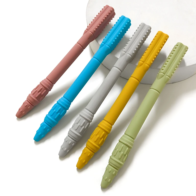1pcs Silicone Rocket Straw Teether Children's Toy Soft Silicone Hollow Molar Stick Non-toxic Durable
1pcs Silicone Rocket Straw Teether Children's Toy Soft Silicone Hollow Molar Stick Non-toxic Durable