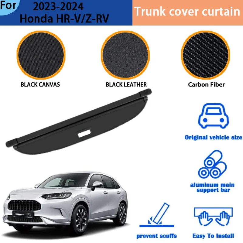 Suitable for 2023-2024 Honda HR-V/Z-RV Trunk Curtain, Rear Trunk Storage Partition, Bezel, Interior Modification Accessories
Suitable for 2023-2024 Honda HR-V/Z-RV Trunk Curtain, Rear Trunk Storage Partition, Bezel, Interior Modification Accessories