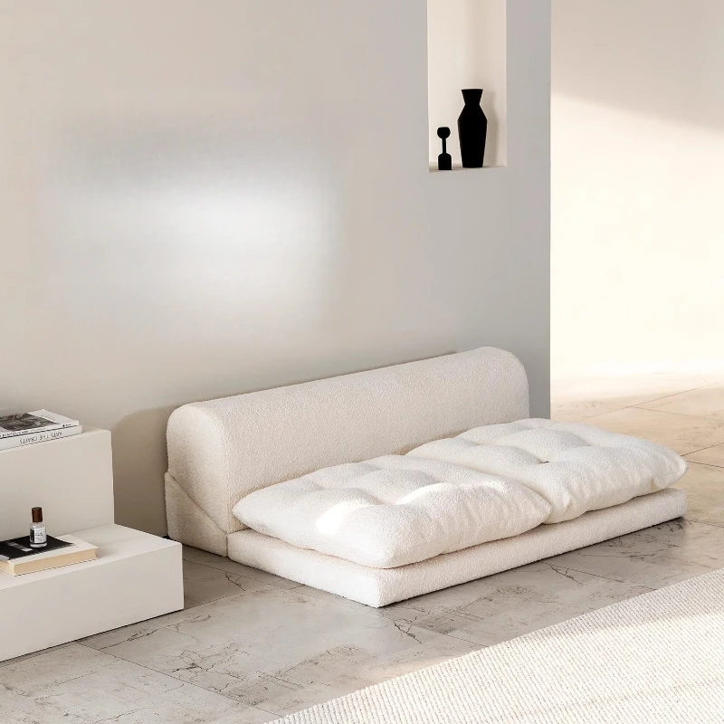 White fabric removable washable foldable cream wind bay window tatami module square floor sofa
White fabric removable washable foldable cream wind bay window tatami module square floor sofa