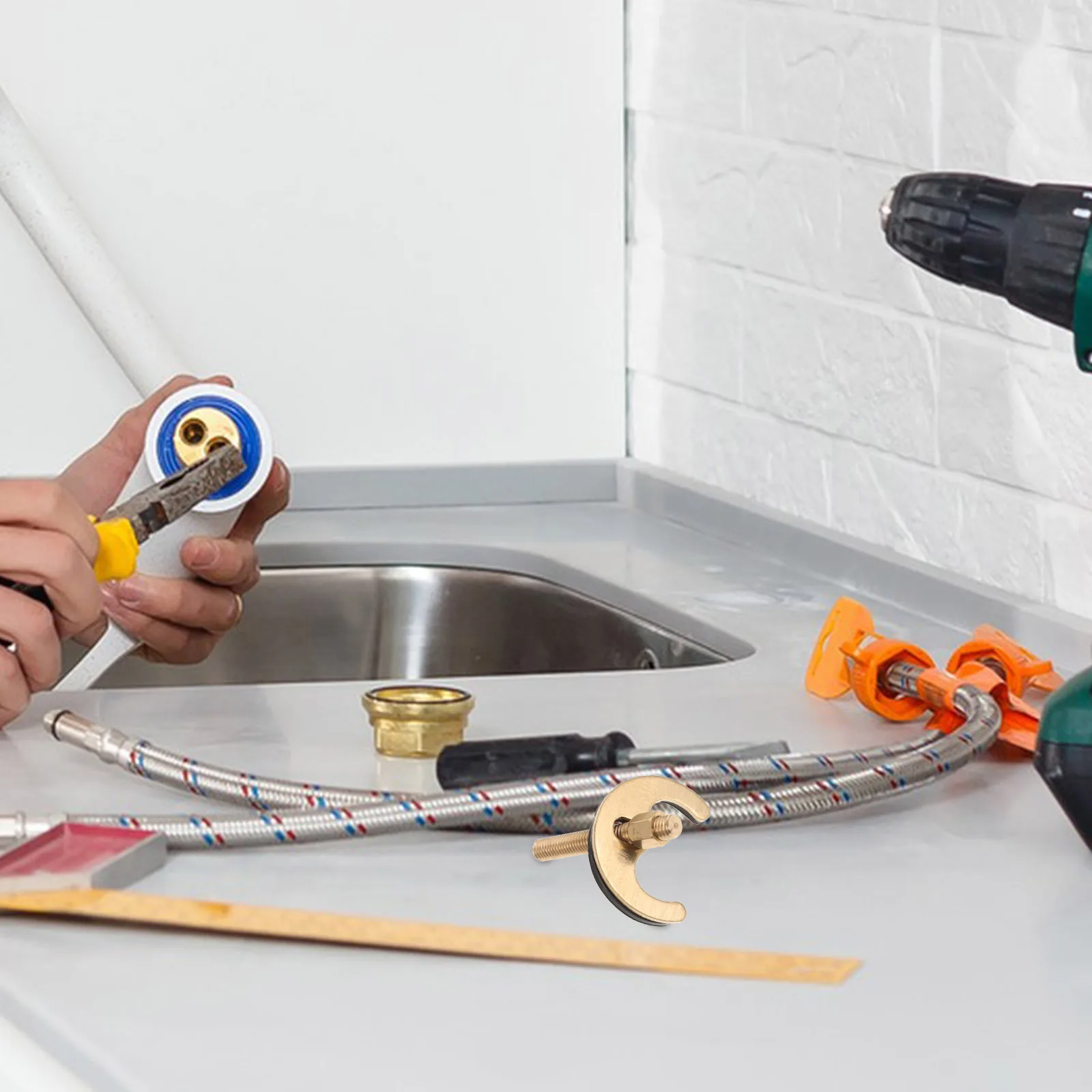 1Set Kitchen Faucet Antiloosing Fixing Repair Mounting Set for Sink Tap Fastener Tool Faucet Installation Tool
1Set Kitchen Faucet Antiloosing Fixing Repair Mounting Set for Sink Tap Fastener Tool Faucet Installation Tool