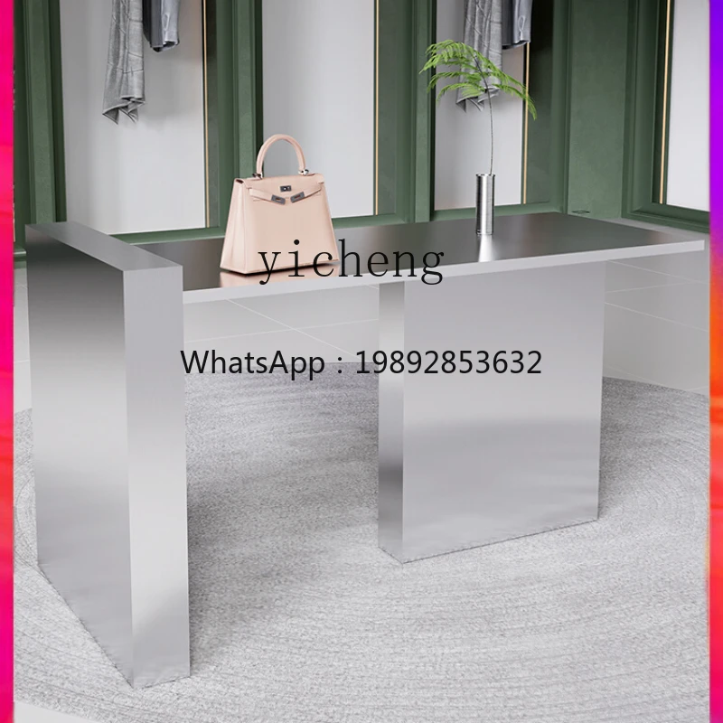 LYY Clothing Store Zhongdao Display Stand Stainless Steel Table-Console Shoes Bag
LYY Clothing Store Zhongdao Display Stand Stainless Steel Table-Console Shoes Bag