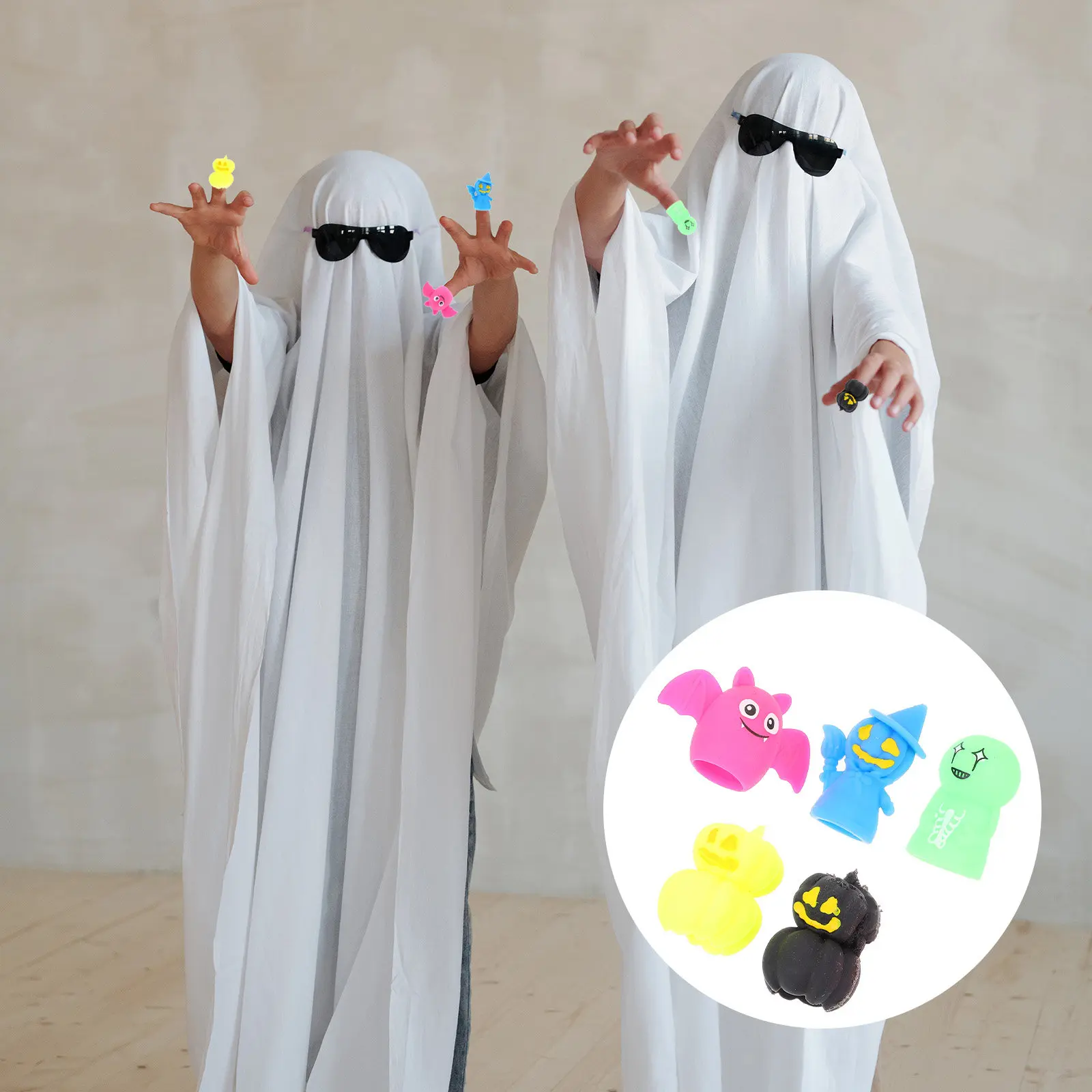 5Pcs Halloween Finger Puppets Cartoon Colorful Cute Party Props for Storytelling Parent Child Interaction Finger Puppets
5Pcs Halloween Finger Puppets Cartoon Colorful Cute Party Props for Storytelling Parent Child Interaction Finger Puppets