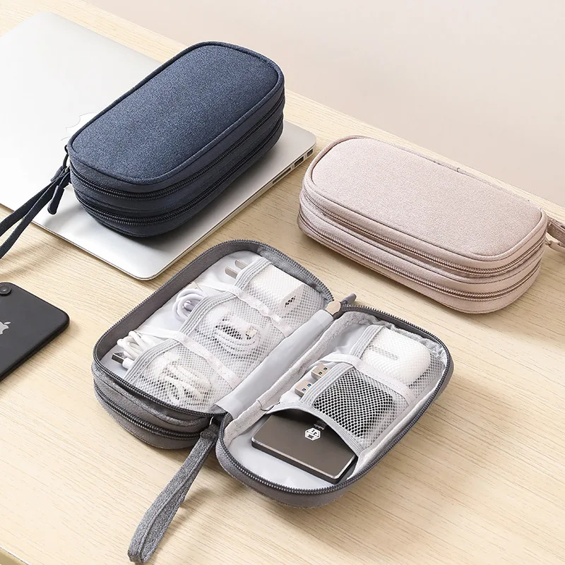 1 Piece Travel Organizer Cable Storage Organizer Storage Bag Portable Portable Waterproof Double Layer Storage Bag
1 Piece Travel Organizer Cable Storage Organizer Storage Bag Portable Portable Waterproof Double Layer Storage Bag