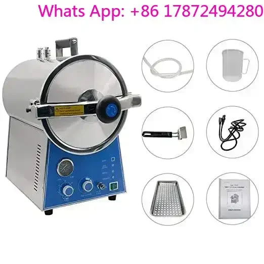 Horizontal Stainless Steel Lab Sterilizer - 16L/24L High Pressure for Medical Scientific Applications
Horizontal Stainless Steel Lab Sterilizer - 16L/24L High Pressure for Medical Scientific Applications