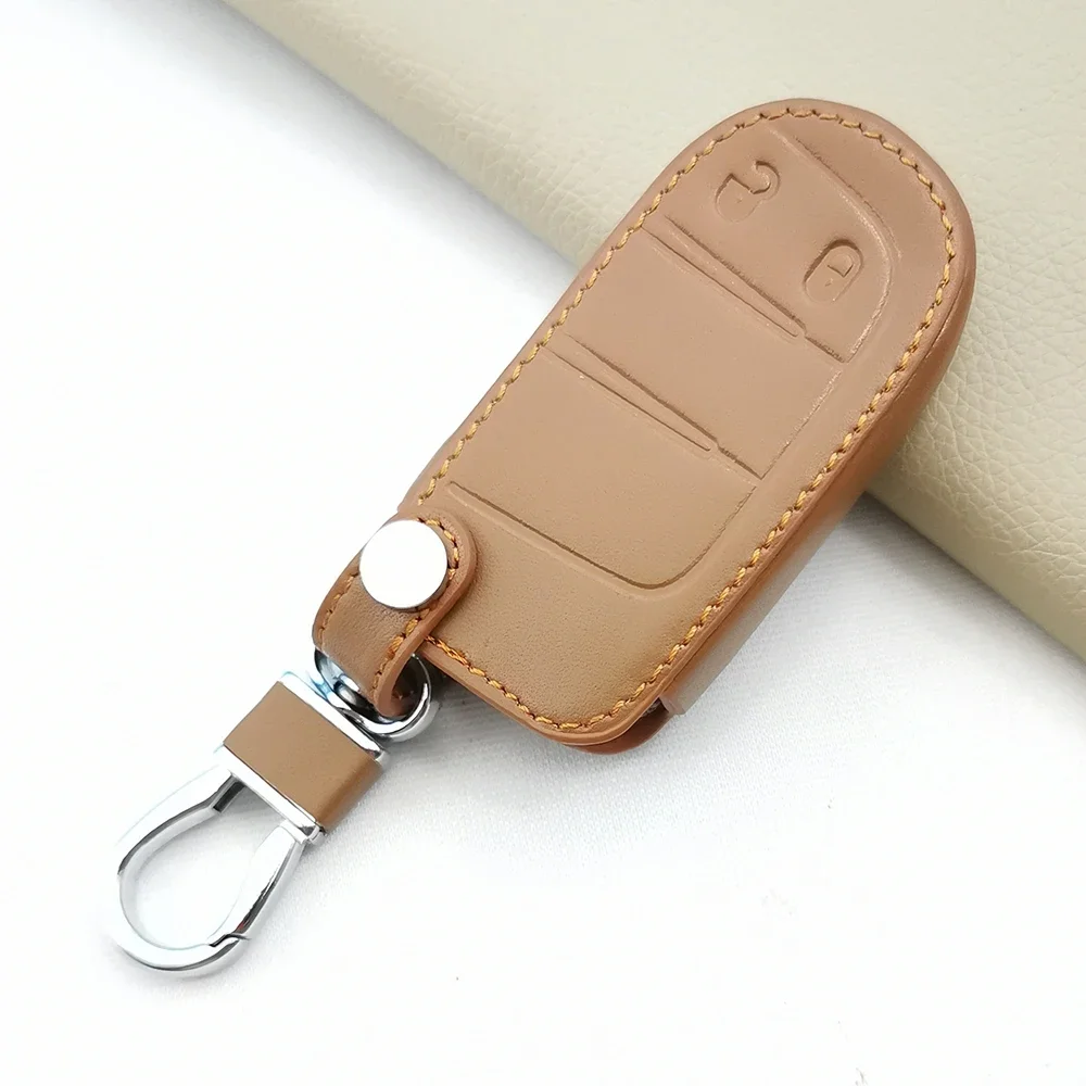 Leather Car Key Case Full Cover For Fiat Jeep For Dodge Ram 1500 Journey Charger Dart Challenger Durango Auto Accessories Box
Leather Car Key Case Full Cover For Fiat Jeep For Dodge Ram 1500 Journey Charger Dart Challenger Durango Auto Accessories Box
