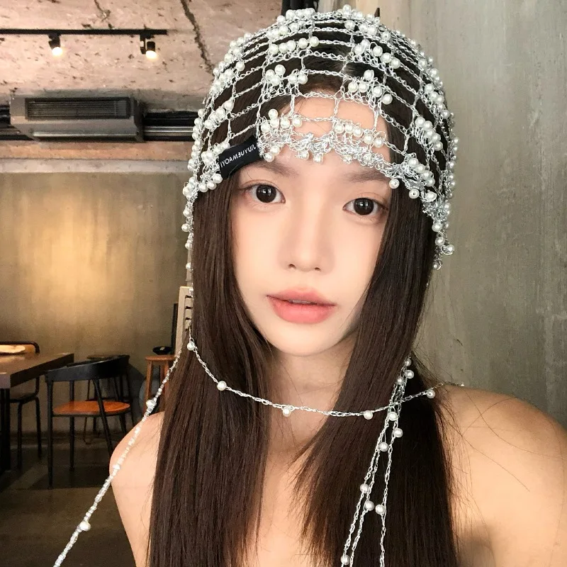 Korean Style Beaded Hollow Out Beanie Women Summer Thin Breathable Pullover Hat Niche Design Face Slimming Casual Daily Bean Cap
Korean Style Beaded Hollow Out Beanie Women Summer Thin Breathable Pullover Hat Niche Design Face Slimming Casual Daily Bean Cap