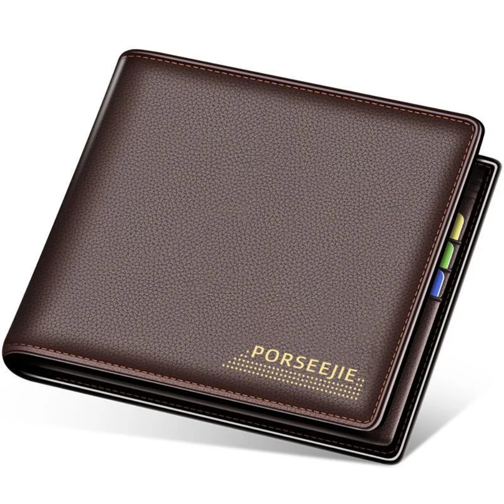 New Portable Short Male Wallet PU Leather Mini Coin Purse Anti Theft Money Bag Men
New Portable Short Male Wallet PU Leather Mini Coin Purse Anti Theft Money Bag Men