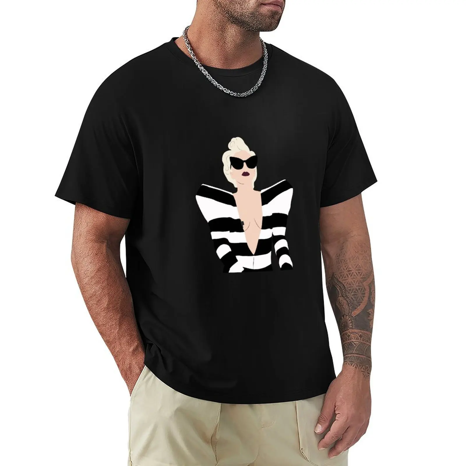 Lady Gaga Flat art T-Shirt sublime street wear quick-drying Man t-shirt men clothing
Lady Gaga Flat art T-Shirt sublime street wear quick-drying Man t-shirt men clothing