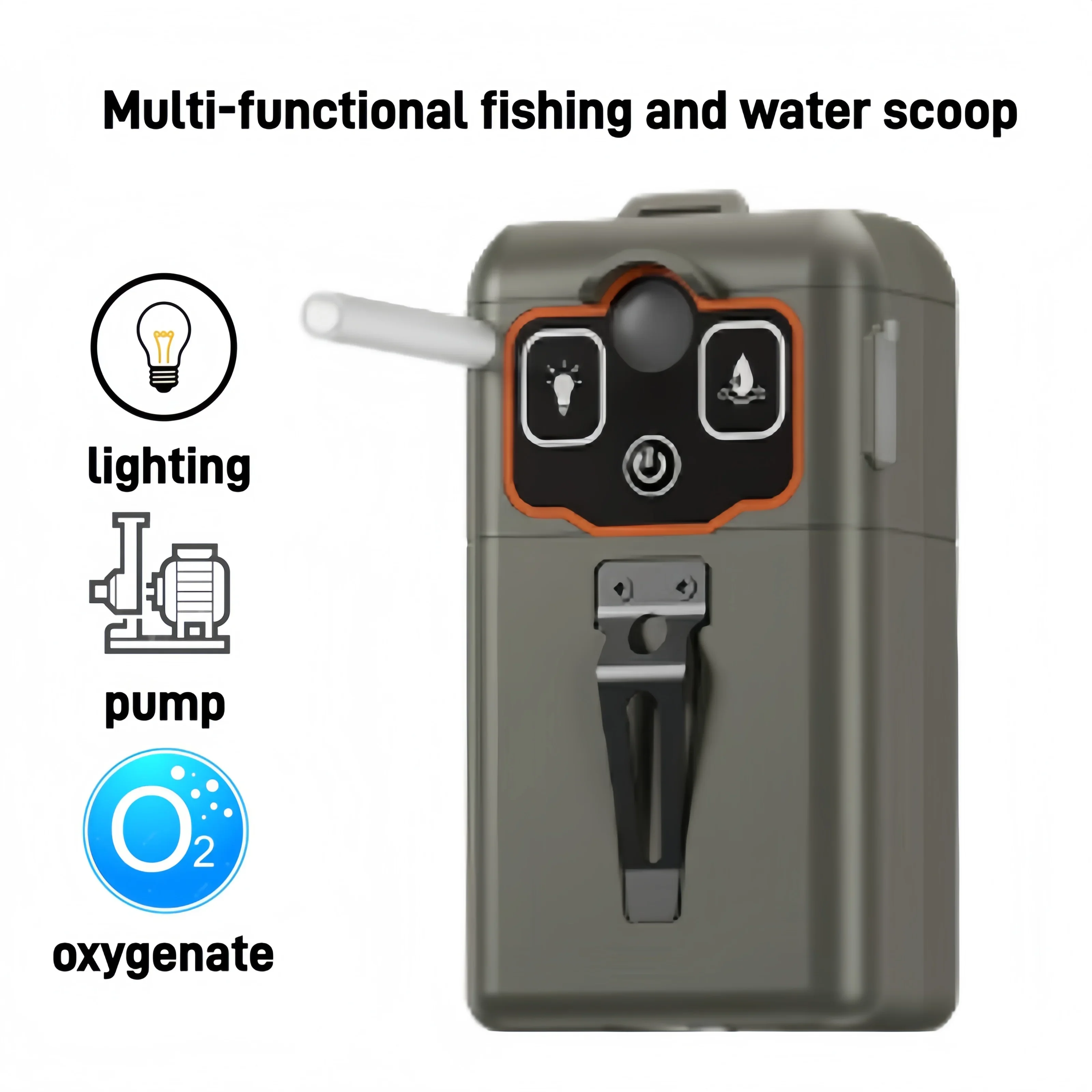 Portable Electric Water Transfer Pump USB Rechargeable Automatic Fishing Bait Mixing Station Hand Washing Water Dispenser
Portable Electric Water Transfer Pump USB Rechargeable Automatic Fishing Bait Mixing Station Hand Washing Water Dispenser