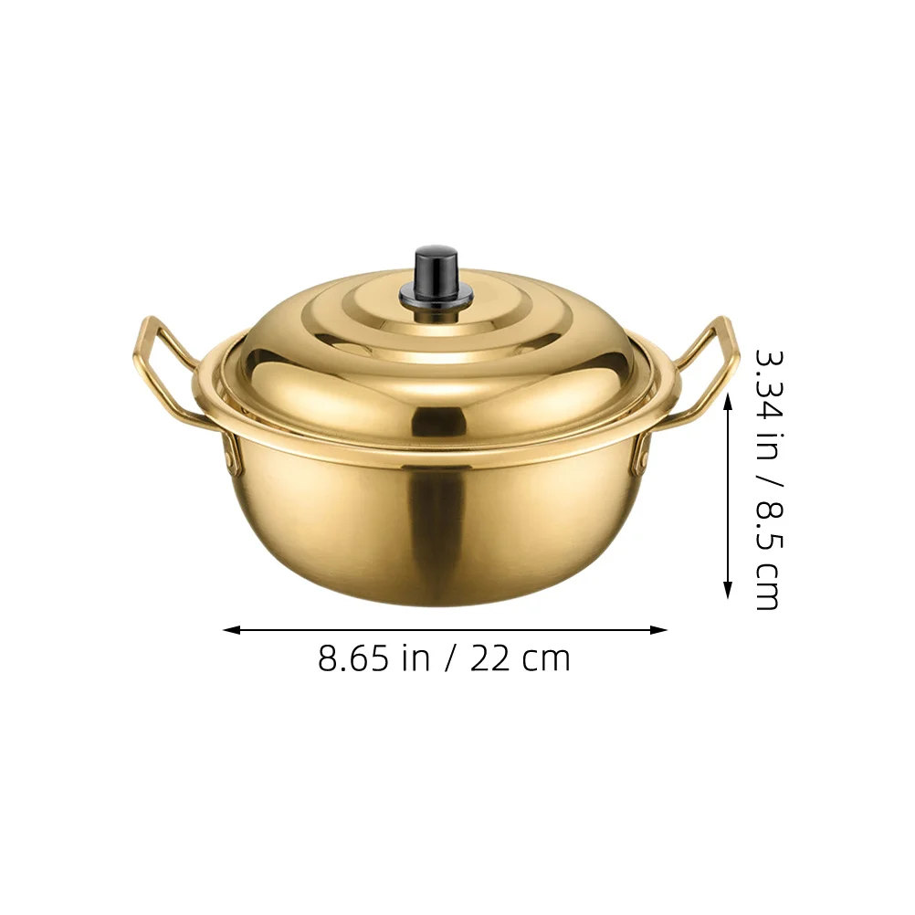 Stainless Steel Soup Pot 3 Quart Korean Ramen Cooking Pot With Double Handles For Noodles Milk Kitchen Stew Convenient
Stainless Steel Soup Pot 3 Quart Korean Ramen Cooking Pot With Double Handles For Noodles Milk Kitchen Stew Convenient