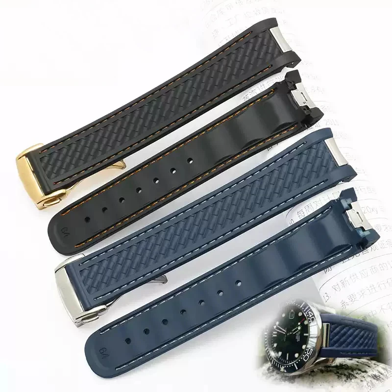 20mm Watch Strap For Omega Seamaster 300 AT150 Aqua Terra Ultra Light 8900 Steel Buckle Blue Watchband Bracelets
20mm Watch Strap For Omega Seamaster 300 AT150 Aqua Terra Ultra Light 8900 Steel Buckle Blue Watchband Bracelets
