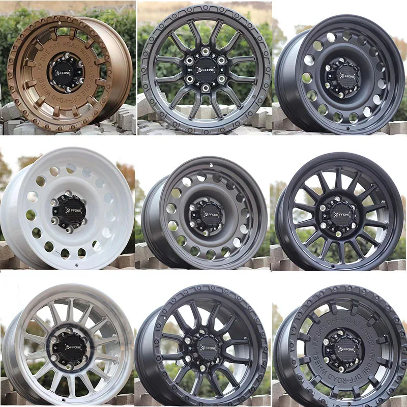 Suitable for 17-inch forged off-road modified car aluminum alloy wheels Suitable for tank overbearing Wrangler off-road wheels 
Suitable for 17-inch forged off-road modified car aluminum alloy wheels Suitable for tank overbearing Wrangler off-road wheels