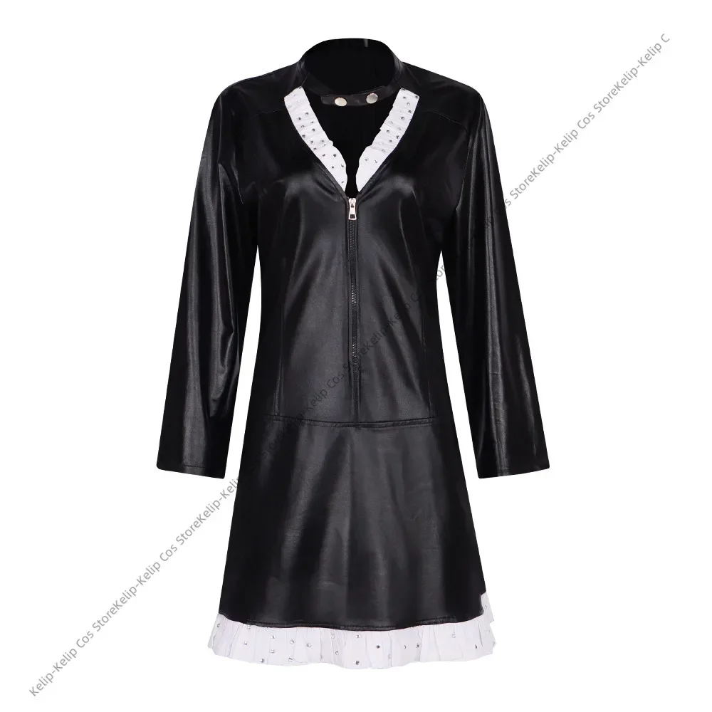 Anime Nico Robin Cosplay Costume Miss Allsunday Black PU Uniform Long Sleeves Dress Woman Sexy Carnival Birthday Party Suit
Anime Nico Robin Cosplay Costume Miss Allsunday Black PU Uniform Long Sleeves Dress Woman Sexy Carnival Birthday Party Suit