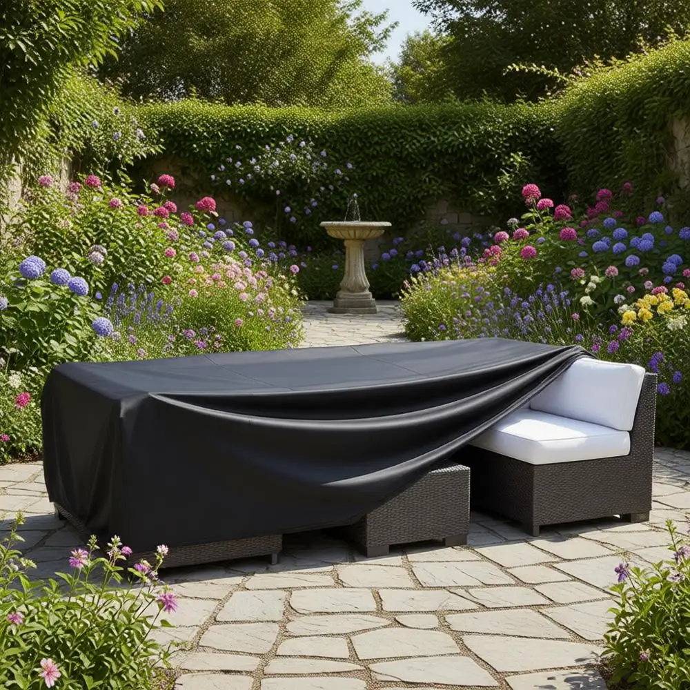 Чехол для уличного секционного дивана и стола из прочной ткани 600D, 137,7 длины x 86 ширины x 28 высоты
Чехол для уличного секционного дивана и стола из прочной ткани 600D, 137,7 длины x 86 ширины x 28 высоты