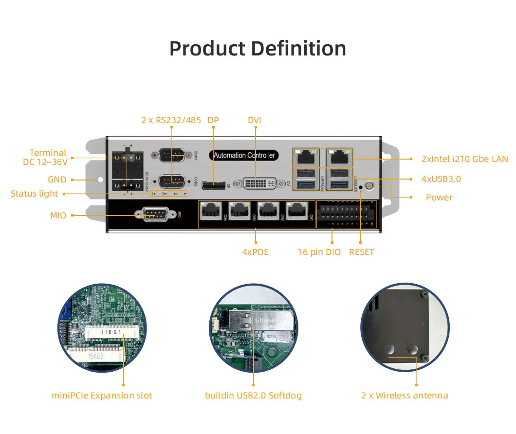 2025 Industrial Realtime System PC 1210 Embedded Wall Mount Computer with LAN Wall Mounted Mini Box PC Industrial 
2025 Industrial Realtime System PC 1210 Embedded Wall Mount Computer with LAN Wall Mounted Mini Box PC Industrial