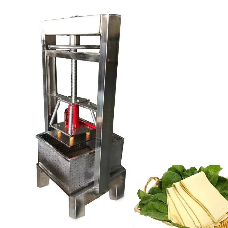 Small Stainless Steel Jack Pressure Bean Products Hard Tofu Skin Cheese Forming Making Machine
Small Stainless Steel Jack Pressure Bean Products Hard Tofu Skin Cheese Forming Making Machine