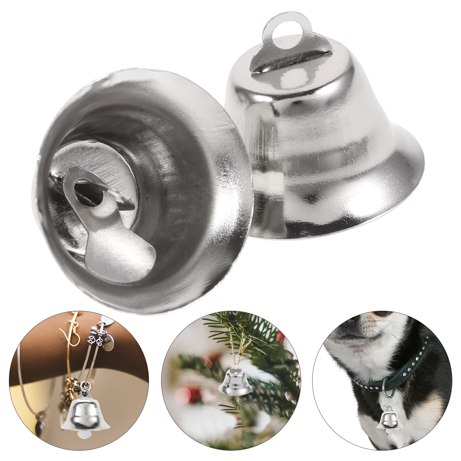 20 PCS Bells Small Craft Mission Christmas Ornaments Tree Decorations Vintage Metal Jingle Miniature Elderly
20 PCS Bells Small Craft Mission Christmas Ornaments Tree Decorations Vintage Metal Jingle Miniature Elderly