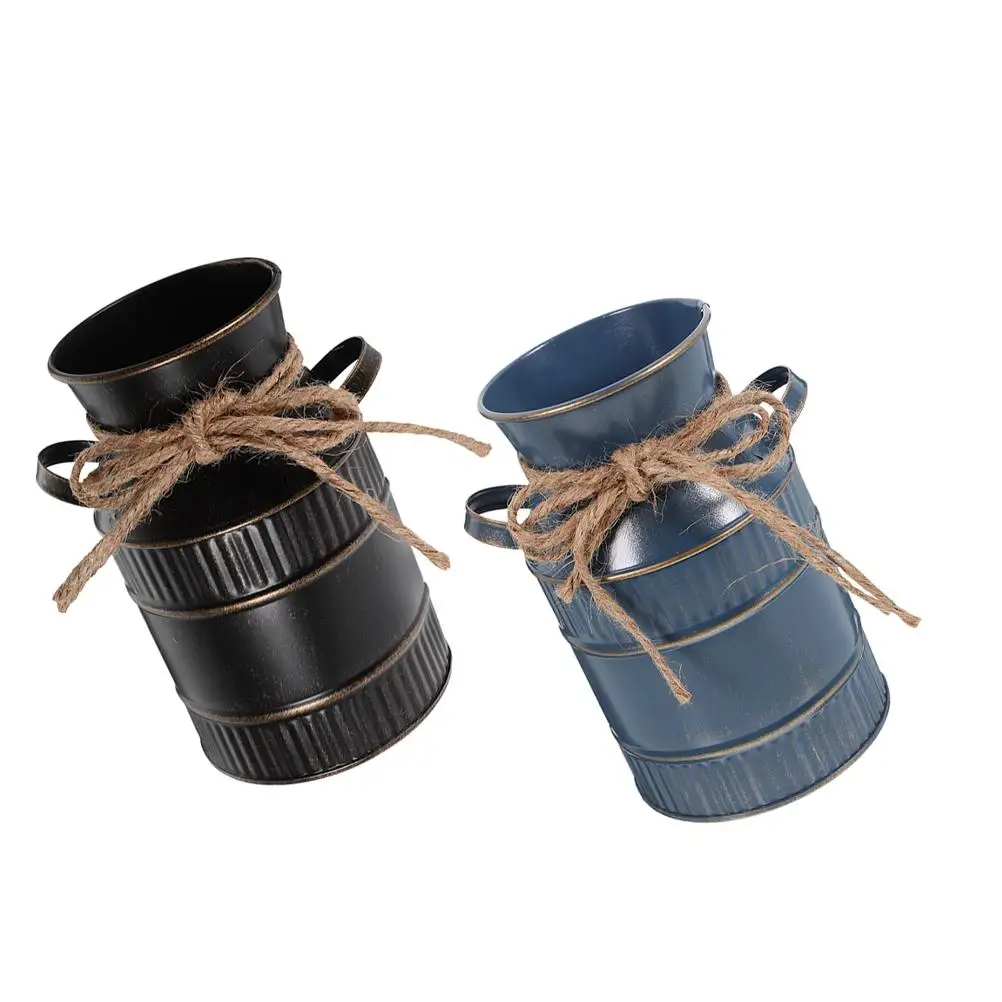 Mini Vase Flower Arrangement Waterproof European Iron Decorative Decorative Bucket Bucket Vintage Tin Jug Home Plant Pot
Mini Vase Flower Arrangement Waterproof European Iron Decorative Decorative Bucket Bucket Vintage Tin Jug Home Plant Pot