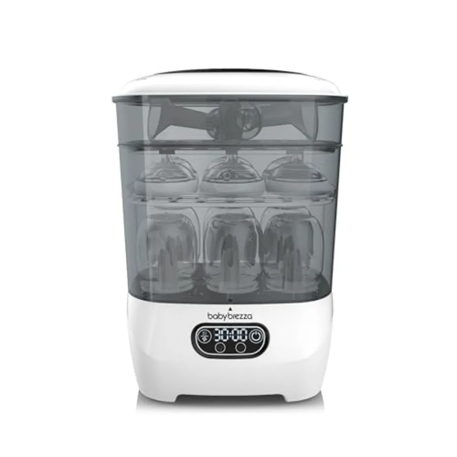 Стерилизатор и сушилка для бутылочек Advanced – на 33% быстрее – Паровой стерилизатор с максимальной вместимостью – Универсальная стерилизационная машина для всех типов бутылок
Стерилизатор и сушилка для бутылочек Advanced – на 33% быстрее – Паровой стерилизатор с максимальной вместимостью – Универсальная стерилизационная машина для всех типов бутылок