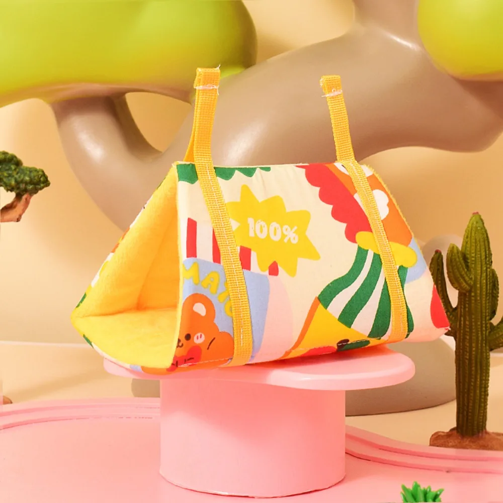 Cute Design Hanging Weight-Bearing Bird Nests Triangle design Cartoon Bird Hammock Comfortable Pet Sleeping Bed Pet Supplies
Cute Design Hanging Weight-Bearing Bird Nests Triangle design Cartoon Bird Hammock Comfortable Pet Sleeping Bed Pet Supplies