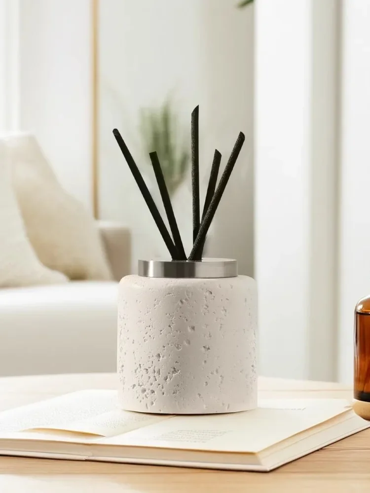 Natural Marble Aroma Diffuser Bottle, Essential Oil Reed Diffuser, Home Decor Fragrance Stone, Gift Set with Wood Sticks
Natural Marble Aroma Diffuser Bottle, Essential Oil Reed Diffuser, Home Decor Fragrance Stone, Gift Set with Wood Sticks