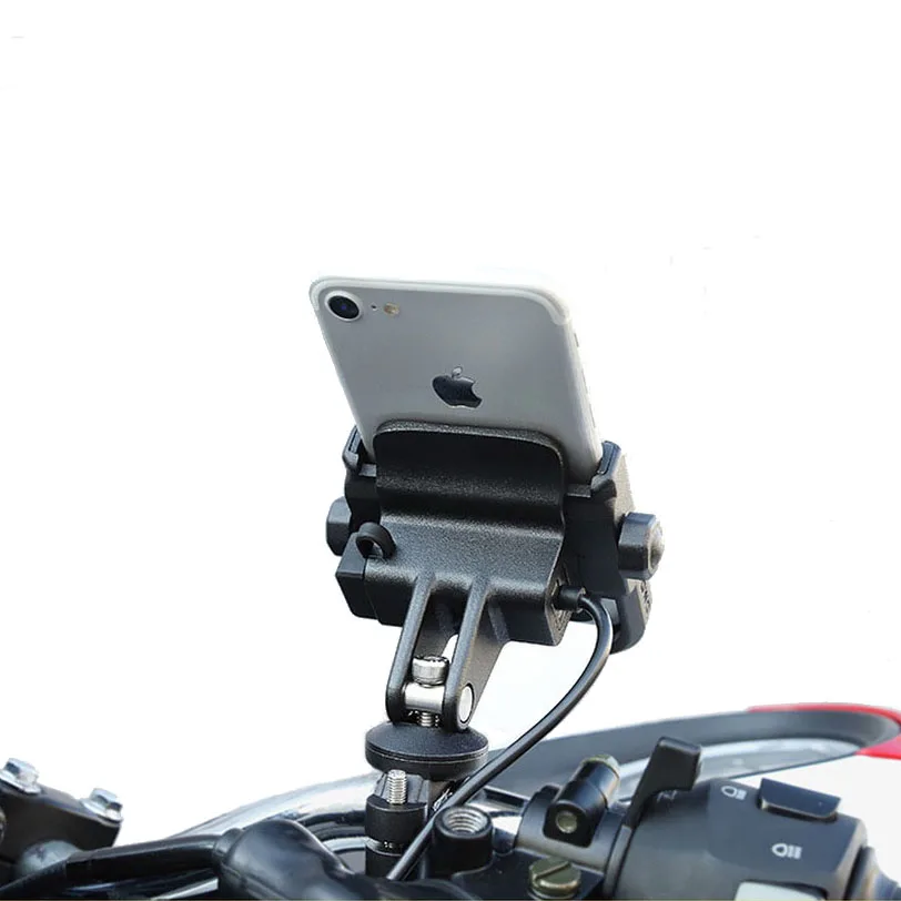Motorcycle Phone Holder USB Charger Phone Stand Bicycle Computer Support for Mobile Phone IPhone Xiaomi Samsung
Motorcycle Phone Holder USB Charger Phone Stand Bicycle Computer Support for Mobile Phone IPhone Xiaomi Samsung