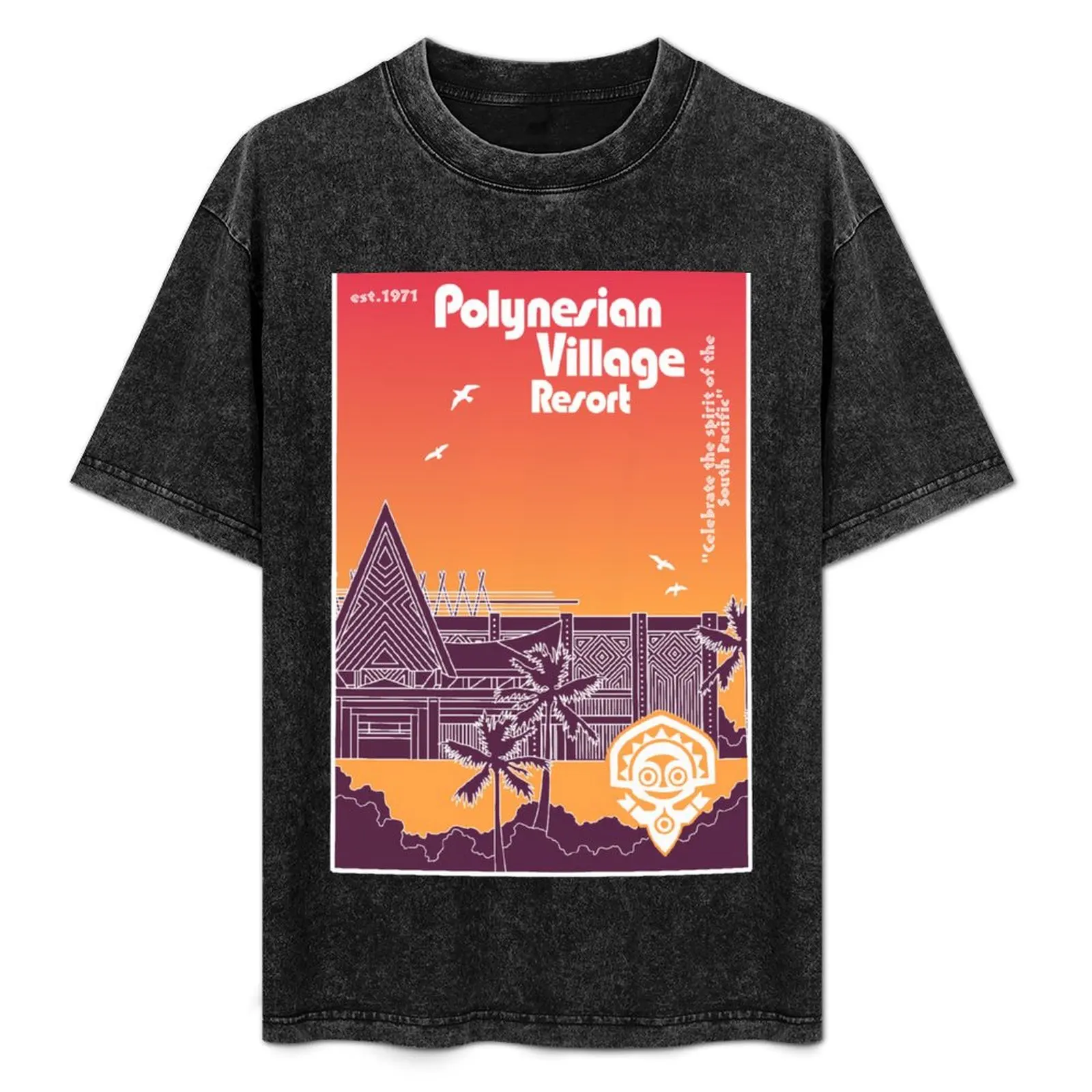 Polynesian Resort (Sunset) T-Shirt Sports Casual Short Sleeve Cotton Tee
Polynesian Resort (Sunset) T-Shirt Sports Casual Short Sleeve Cotton Tee