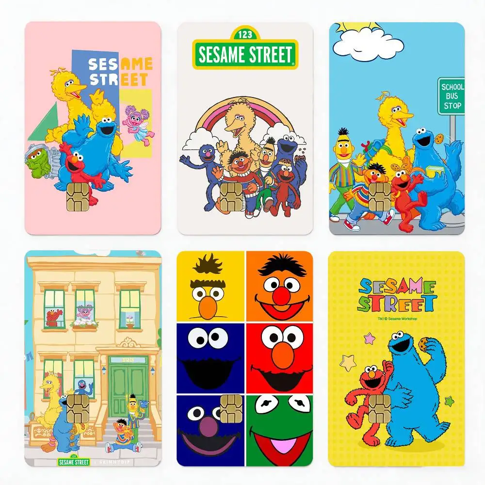 Cartoon S-Sesame Street 4pcs 1Set Card Stickers Small Waterproof Chip 4PCS Card Sticker Anti-Scratch
Cartoon S-Sesame Street 4pcs 1Set Card Stickers Small Waterproof Chip 4PCS Card Sticker Anti-Scratch
