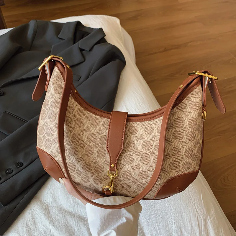 2025 New Retro - Style Contrasting - Color - Printed Armpit Bag - Large Capacity, High - Sense Commuter Messenger Bag
2025 New Retro - Style Contrasting - Color - Printed Armpit Bag - Large Capacity, High - Sense Commuter Messenger Bag
