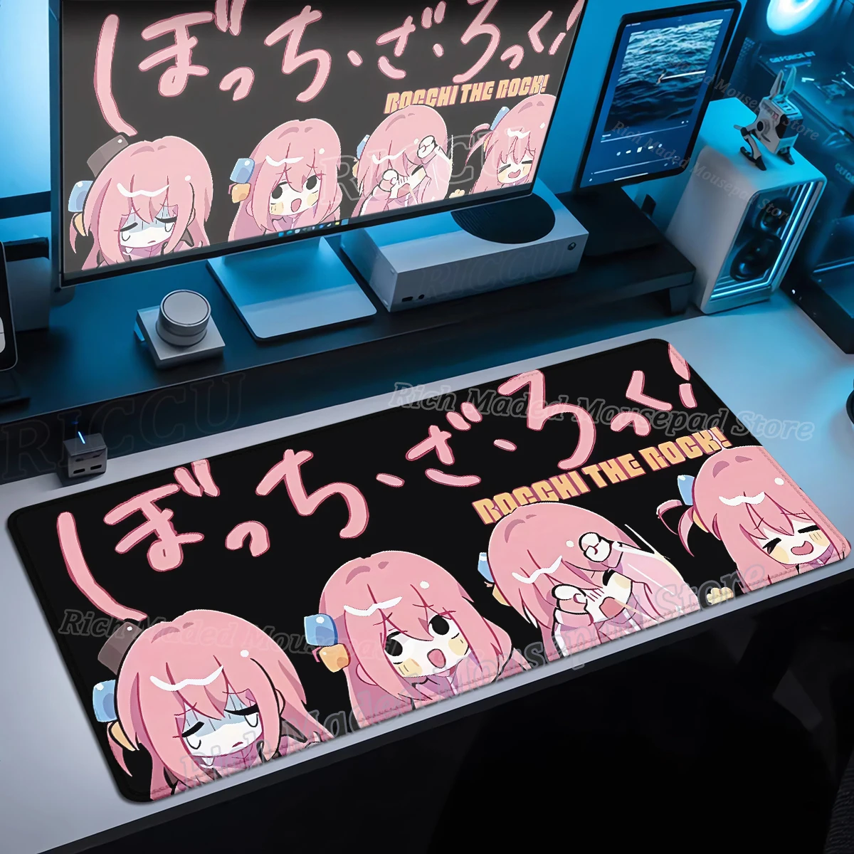 Manga Mousepad Anime Bocchi The Rock Cute Mouse Pad Office PC Desk Mat Desks Accessories Large Keyboard Pad PC Cabinet Deskpad
Manga Mousepad Anime Bocchi The Rock Cute Mouse Pad Office PC Desk Mat Desks Accessories Large Keyboard Pad PC Cabinet Deskpad
