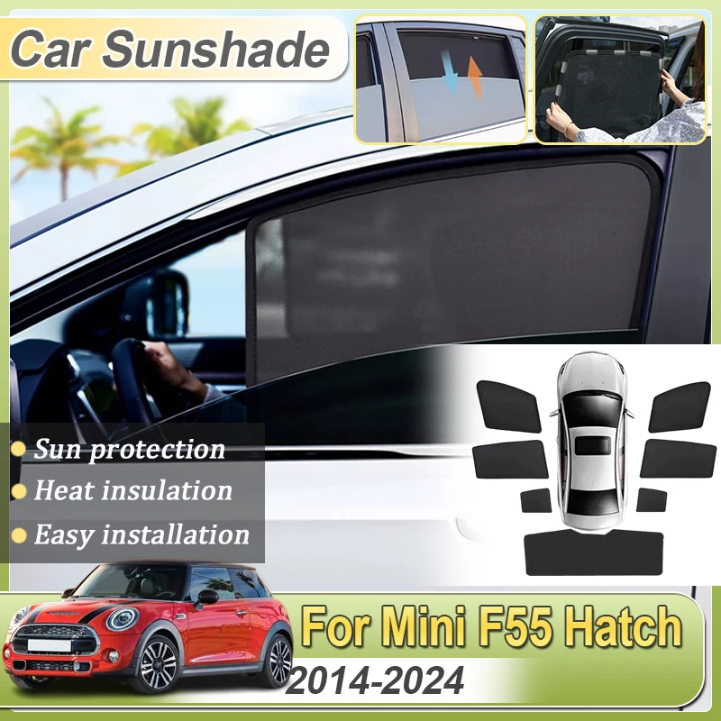 Sunshade Mesh For Mini F55 Hatch MK3 2014-2024 2015 2016 2018 2022 Magnetic Auto Window Frame Curtain Net Anti-Mosquito UV Parts
Sunshade Mesh For Mini F55 Hatch MK3 2014-2024 2015 2016 2018 2022 Magnetic Auto Window Frame Curtain Net Anti-Mosquito UV Parts
