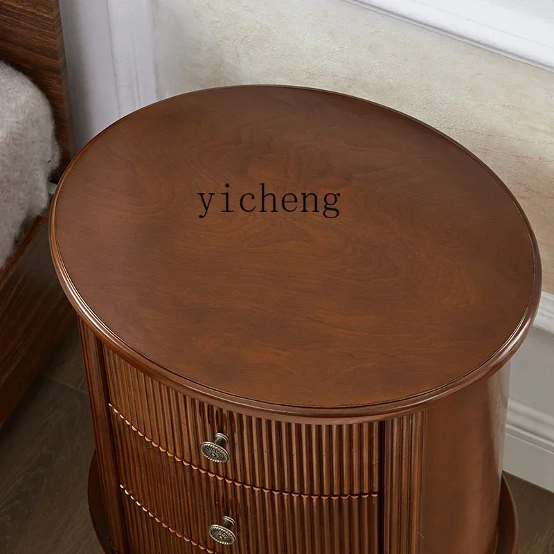 b217 sofa side several bedrooms three-bucket cabinet living room wall storage round bedside solid wood corner cabinet
b217 sofa side several bedrooms three-bucket cabinet living room wall storage round bedside solid wood corner cabinet
