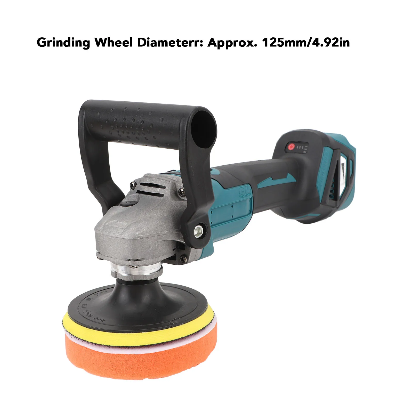 Cordless Buffer Polisher 6 Gear Speed 18V Battery Clear LCD Display Powered Brushless Cordless Grinding Polishing Machine
Cordless Buffer Polisher 6 Gear Speed 18V Battery Clear LCD Display Powered Brushless Cordless Grinding Polishing Machine