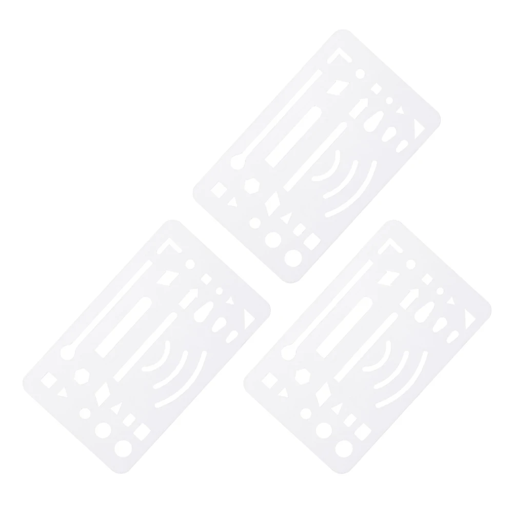 3 Pcs Plastic Wipe Pictures Architecture Stencils Mechanical Building Formwork Templates Drawing
3 Pcs Plastic Wipe Pictures Architecture Stencils Mechanical Building Formwork Templates Drawing