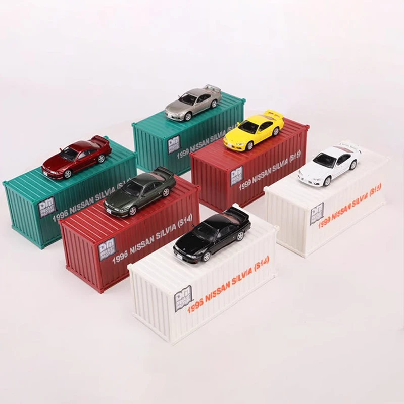 Diecast DM 1:64 NISSAN'S Silvia S14 S15 With Container Trucks Alloy Car Model Static Collection Decorated Holiday Gifts Toys 
Diecast DM 1:64 NISSAN'S Silvia S14 S15 With Container Trucks Alloy Car Model Static Collection Decorated Holiday Gifts Toys