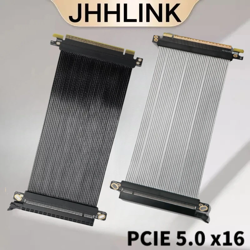 Переходной кабель PCIe 5.0 X16, прямая видеокарта с плоским креплением для графического процессора GEN5 RAID SSD Riser, посеребренный провод с низкими потерями, графический процессор нового поколения
Переходной кабель PCIe 5.0 X16, прямая видеокарта с плоским креплением для графического процессора GEN5 RAID SSD Riser, посеребренный провод с низкими потерями, графический процессор нового поколения