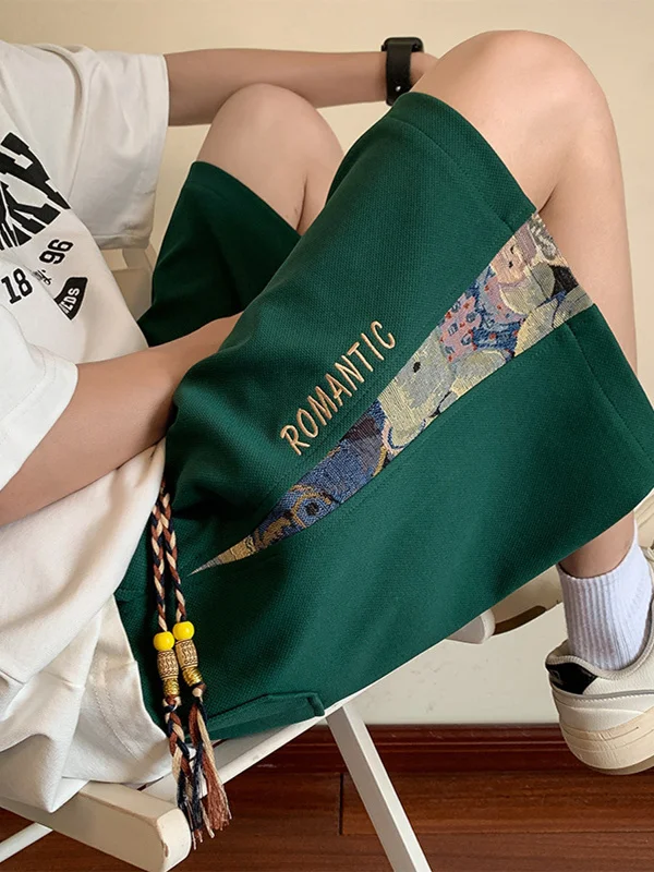 Men's Summer New Sle Casual Sports orts American High Street Oversize Five-Point Pants Breathable Comfortable Polyester
Men's Summer New Sle Casual Sports orts American High Street Oversize Five-Point Pants Breathable Comfortable Polyester