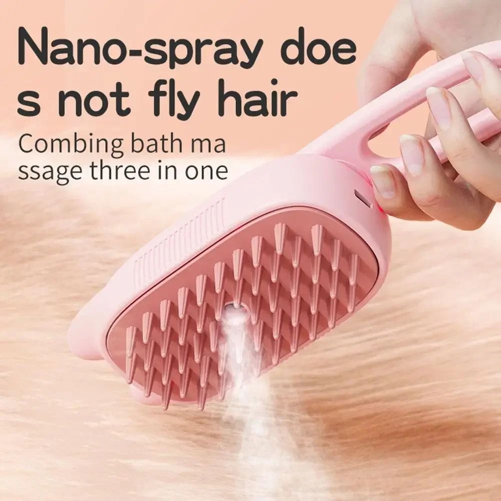 Pet Steam Brush Cat Dog Cleaning Steamy Spray Massage Beauty Comb 3 In 1 Hair Removal Grooming Supplies Pets Accessories
Pet Steam Brush Cat Dog Cleaning Steamy Spray Massage Beauty Comb 3 In 1 Hair Removal Grooming Supplies Pets Accessories