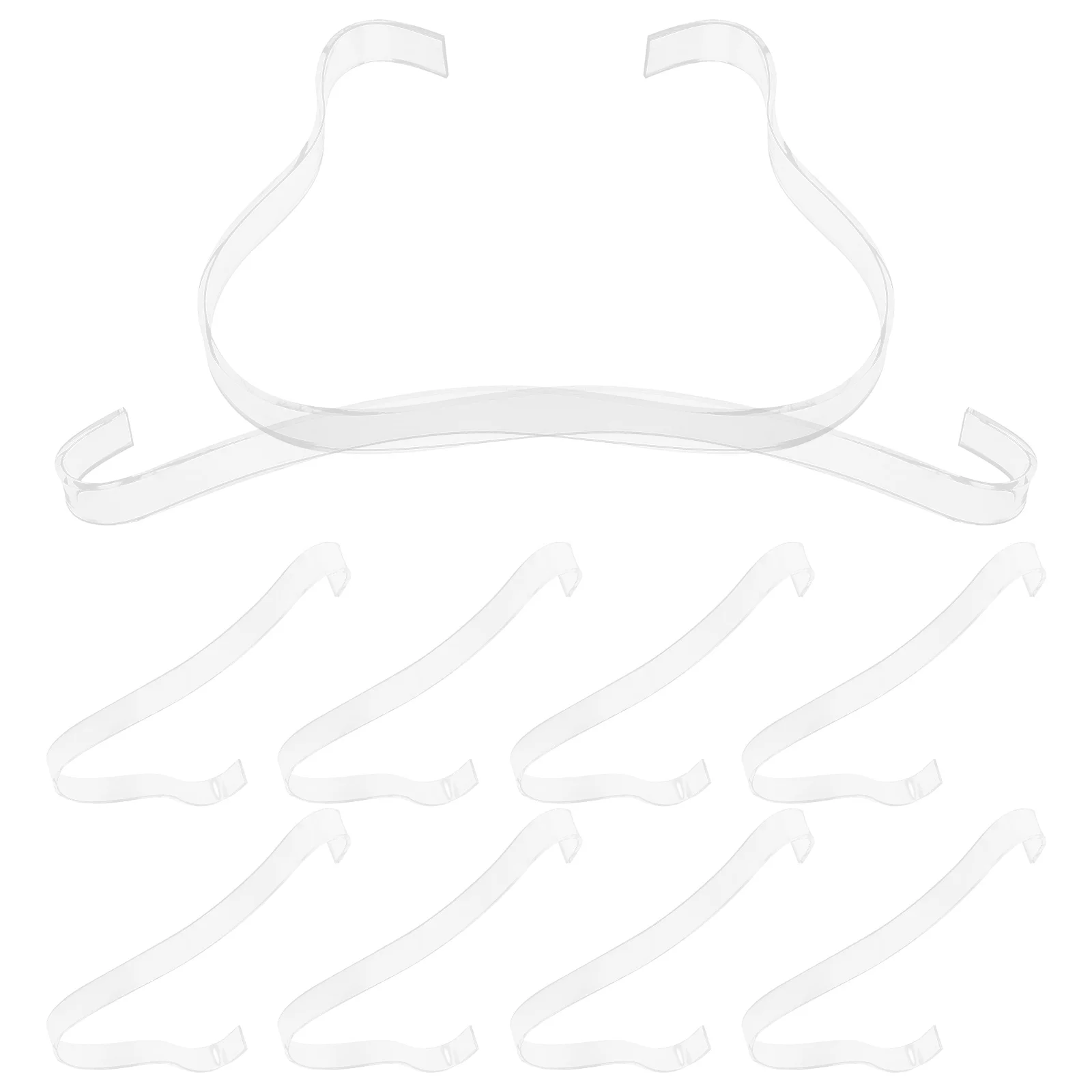 10 Pcs Heels Display Stand Acrylic Racks Sandal Shaping Supports Shoe Display Racks 3mm Lightweight Shoe Organizer Storage
10 Pcs Heels Display Stand Acrylic Racks Sandal Shaping Supports Shoe Display Racks 3mm Lightweight Shoe Organizer Storage