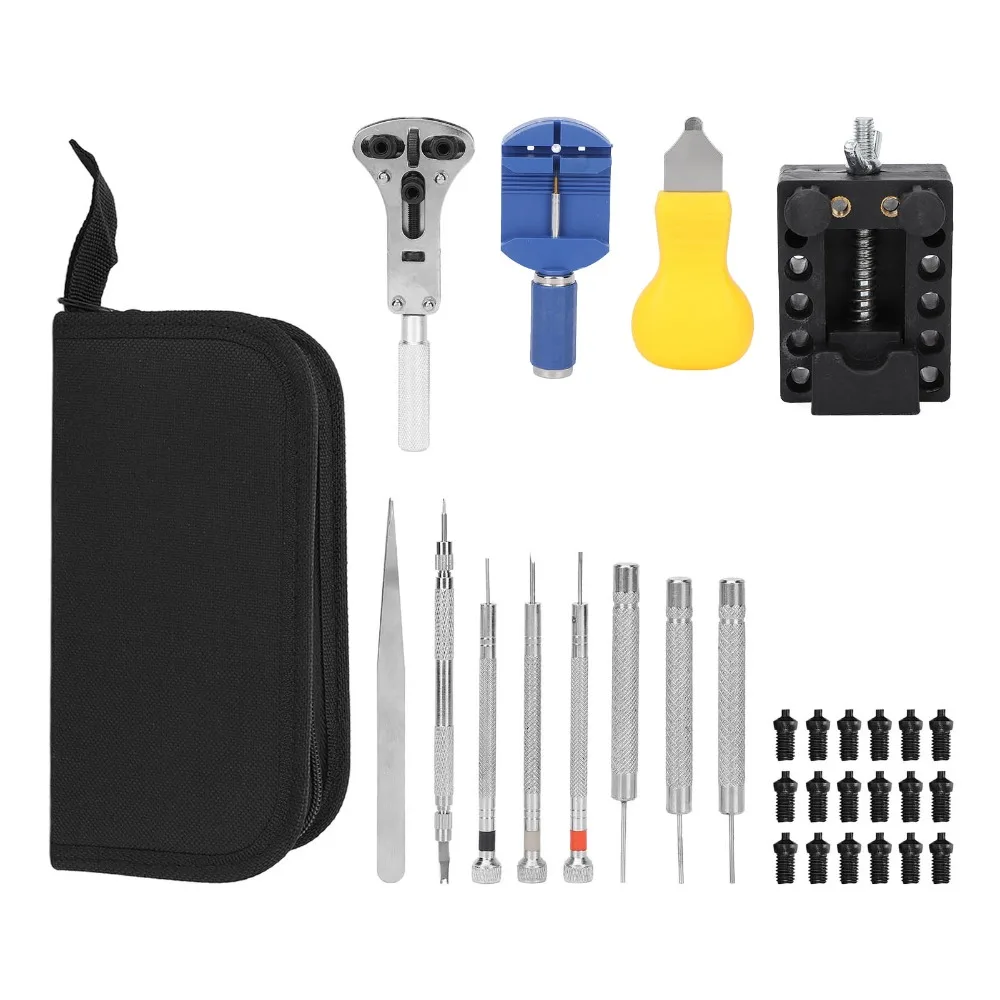 13Pcs Repair Accessory Combined Set Watch Repair Tools Portable Multi-piece Watch Tool Set Watch Band Remover Strap Removal
13Pcs Repair Accessory Combined Set Watch Repair Tools Portable Multi-piece Watch Tool Set Watch Band Remover Strap Removal
