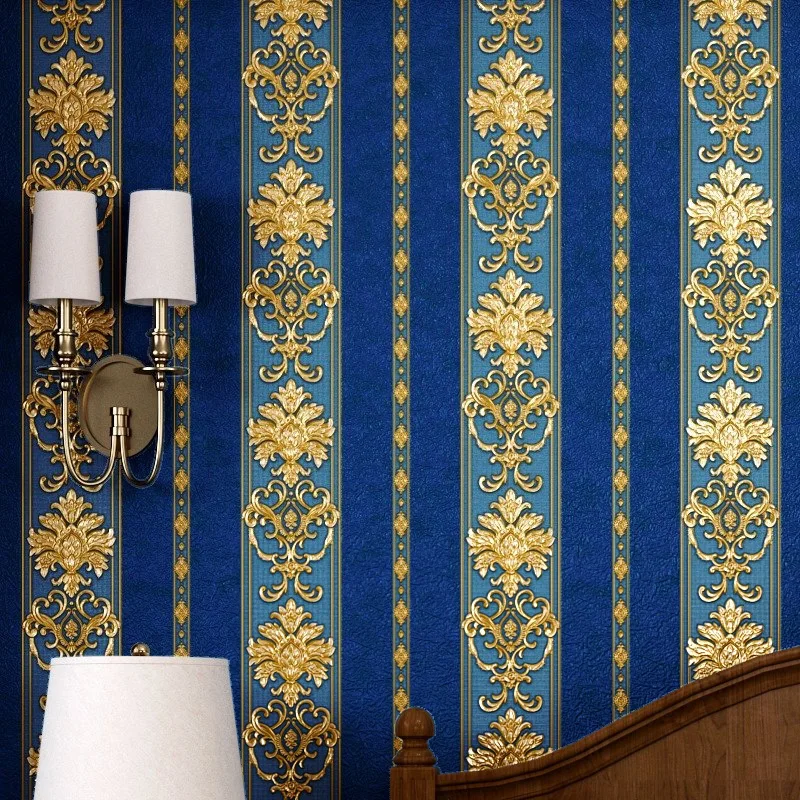 3D three-dimensional European vertical strip wallpaper waterproof luxury warm bedroom living room hotel engineering
3D three-dimensional European vertical strip wallpaper waterproof luxury warm bedroom living room hotel engineering